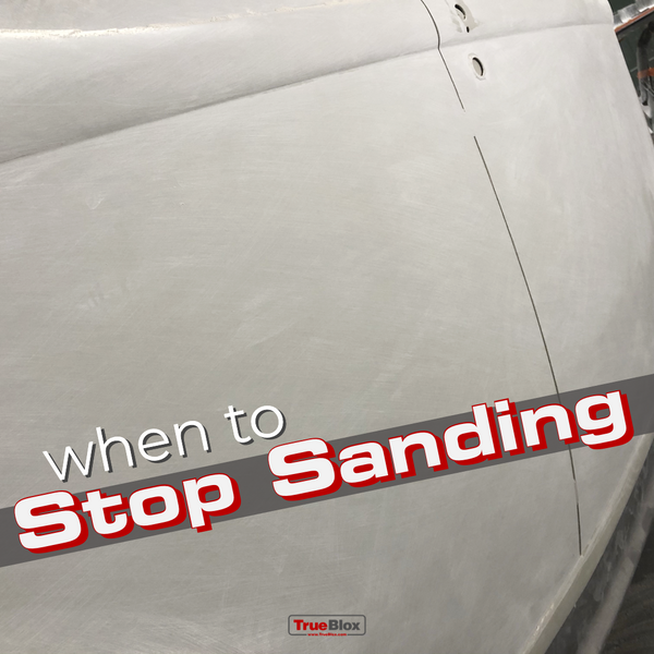 When to Stop Sanding
