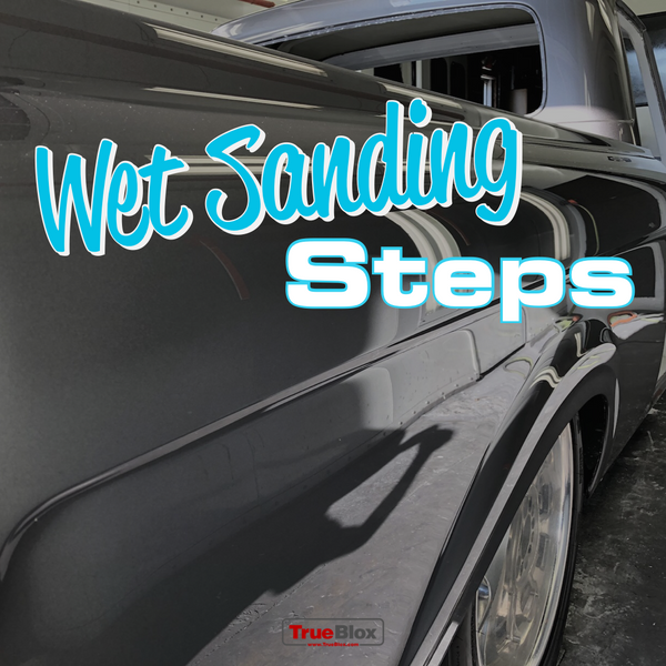 Wet Sanding Steps