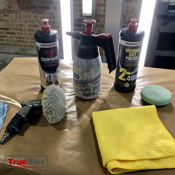 Cleaning While Buffing