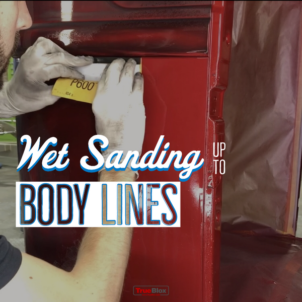 Wet Sanding up to a Body Line