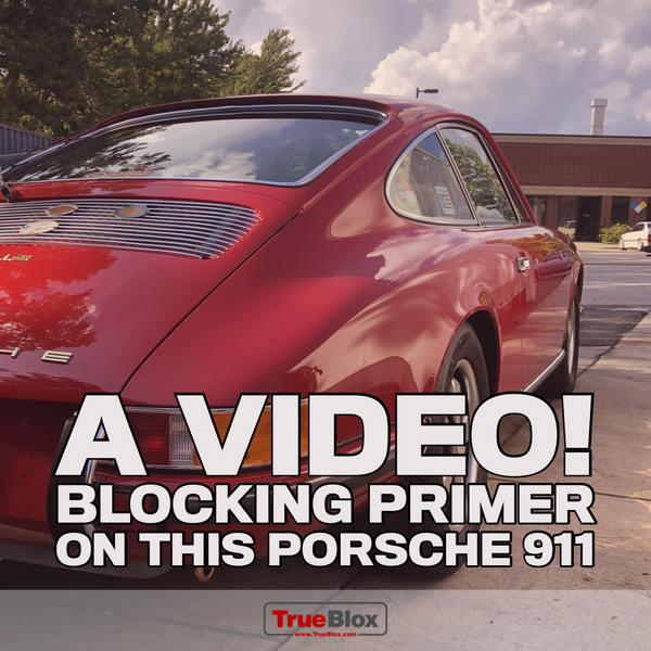 Block Sanding a Porsche 911